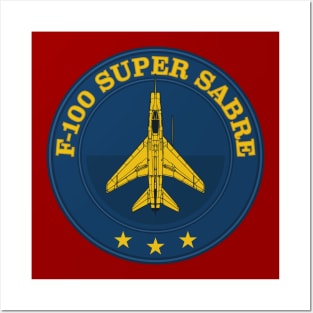 F-100 Super Sabre Posters and Art